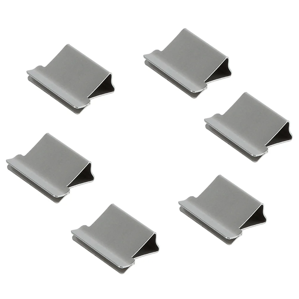 

50pcs Clam Clip Dispenser Metal Refill Clips Stapler Spare Paper Clipper Bookbinding Device Accessories for School Office