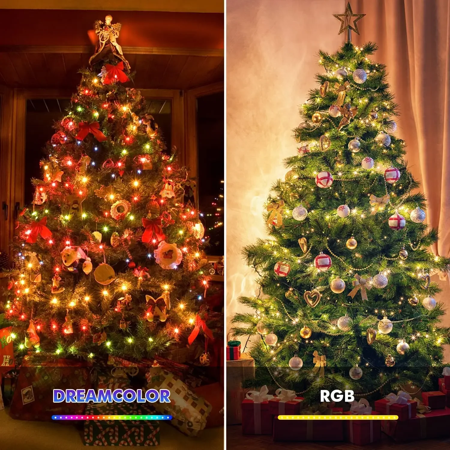 5 м 10 м 20 м сказочные светодиодные фонари USB Dream Color Smart String Light Пульт дистанционного управления через приложение для украшения комнаты, свадьбы, рождественской елки (art.: 3920bd9723101) - 3920bd9723101