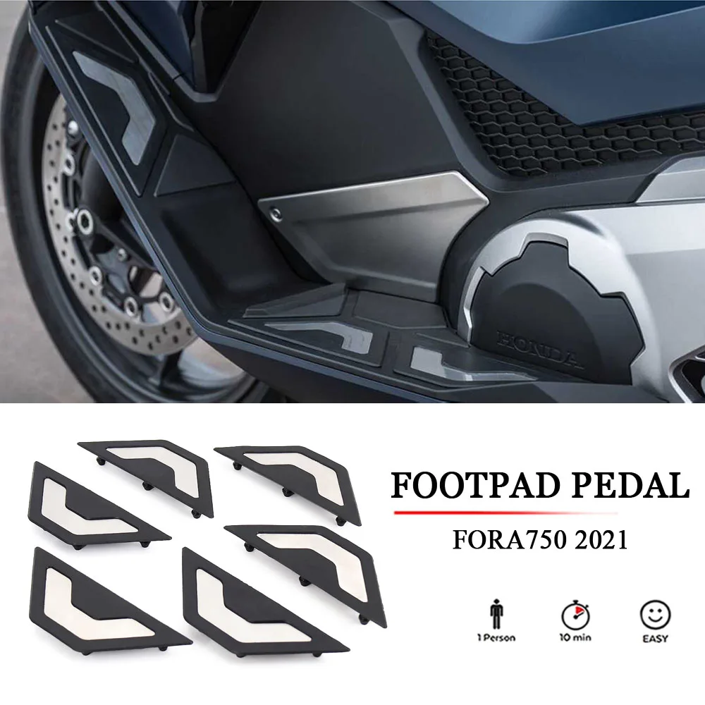 Новинка нескользящая Подножка для мотоцикла Forza750 2021 подножка Педальная пластина