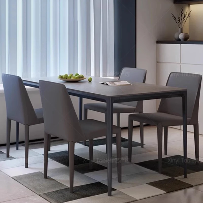 Кухонный Прямоугольный Обеденный Стол скандинавский промышленный