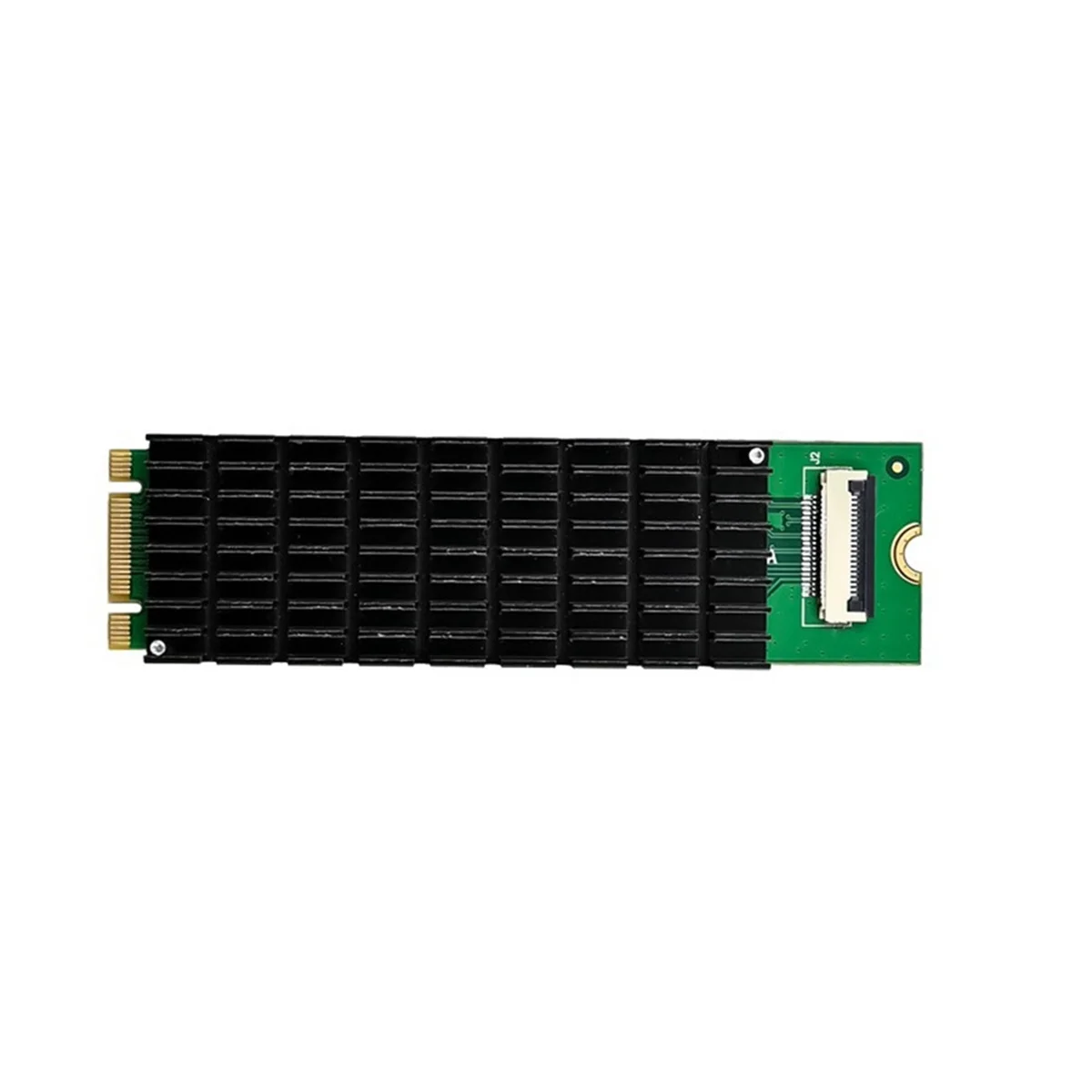 Однопортовая сетевая карта M.2 B+M 10GbE Сетевой адаптер Ethernet RJ45 AQC107 Сетевая сервера