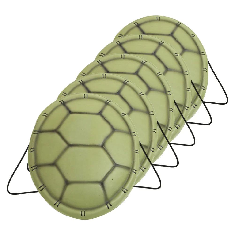 

5 Pcs Halloween Costumes Kids Simulated Turtle Shell Cosplay Prop Party Tortoise Shells Props Child