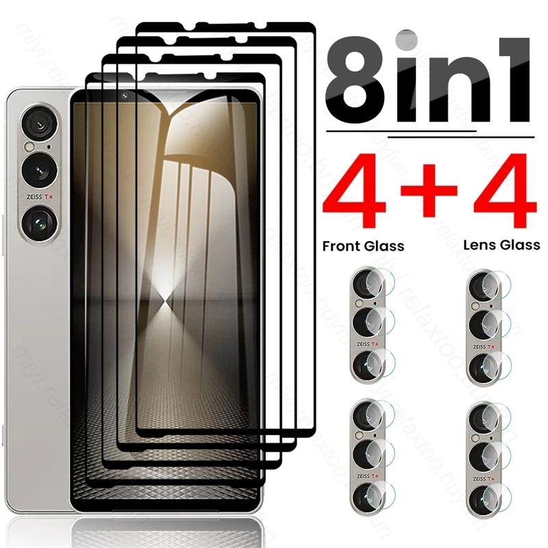 Для Sony Xperia 1 VI 5G Glass 8To1 Защитное стекло для камеры Xperia1 1VI Xperia1VI 6 5 &quotЗащитная пленка