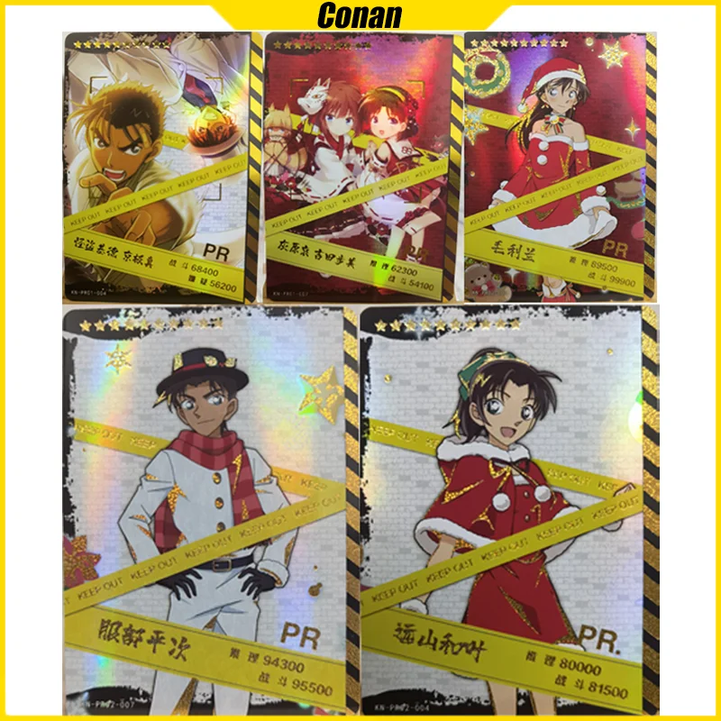 

Detective Conan Anime Character PR Cards Kid The Phantom Thief Ayumi Haibara Ai Games Collection Playing Cards Gift for Children