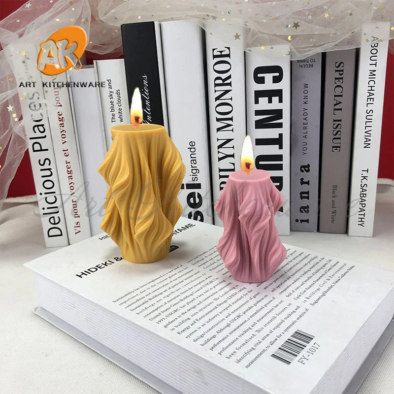 

DIY Pillar Shape Candle Silicone Mold Scented Candle Casting Mold Handmade Candle Soap Making Wax Mold Handcraft Home Decoration