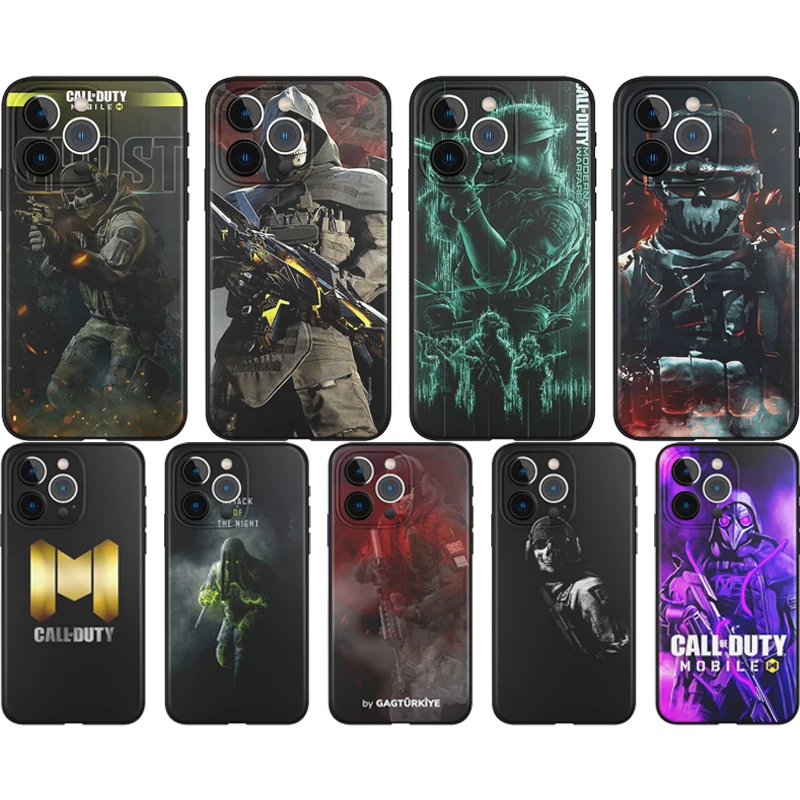 

Чехол для телефона Rainhemiaa с изображением привидения из игры «Call-of-duty» для iPhone 13 Pro Max, 12 Mini, 11 SE, 2020 дюйма, S, 7, 8 Plus, XS, X, XR, чехлы