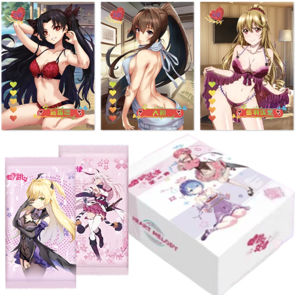 

Коллекция привлекательных открыток Бикини для детей, привлекательные открытки для детей, ACG Genshin Bluetooth Lane, богиня, альянс, игры для красоток, настольные игрушки