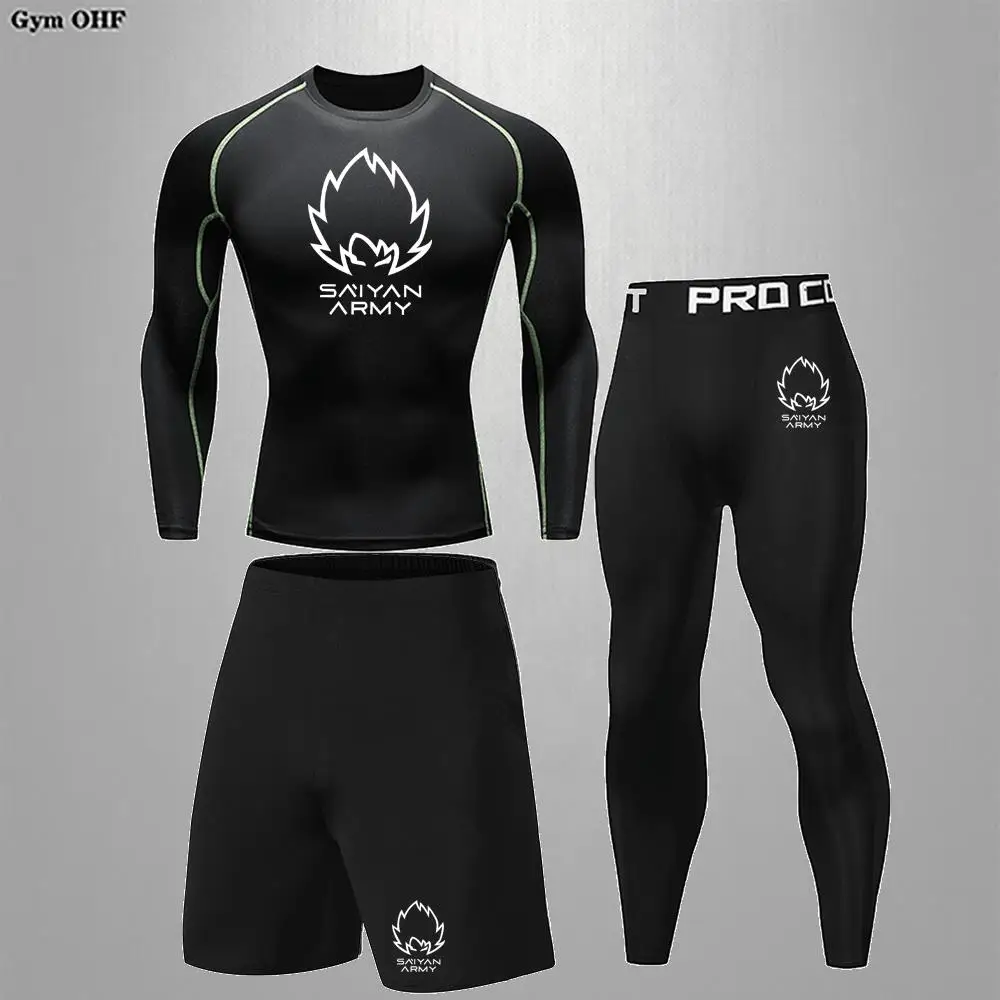 Детский Комплект Спортивной Одежды Goku Для Тренажерного Зала Бега Фитнеса Бокса