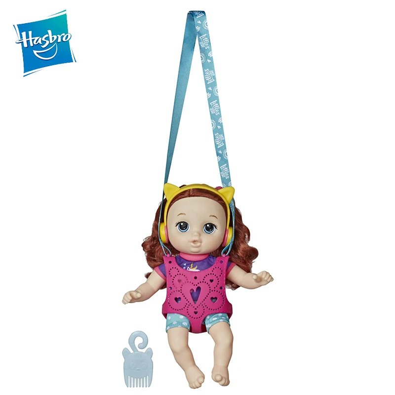 

Littles by Baby Alive Carry ‘n Go Squad, Little Zoe Red Curly Hair Doll Doll Carrier Accessories Toy for Kids Ages 3 Years E7174