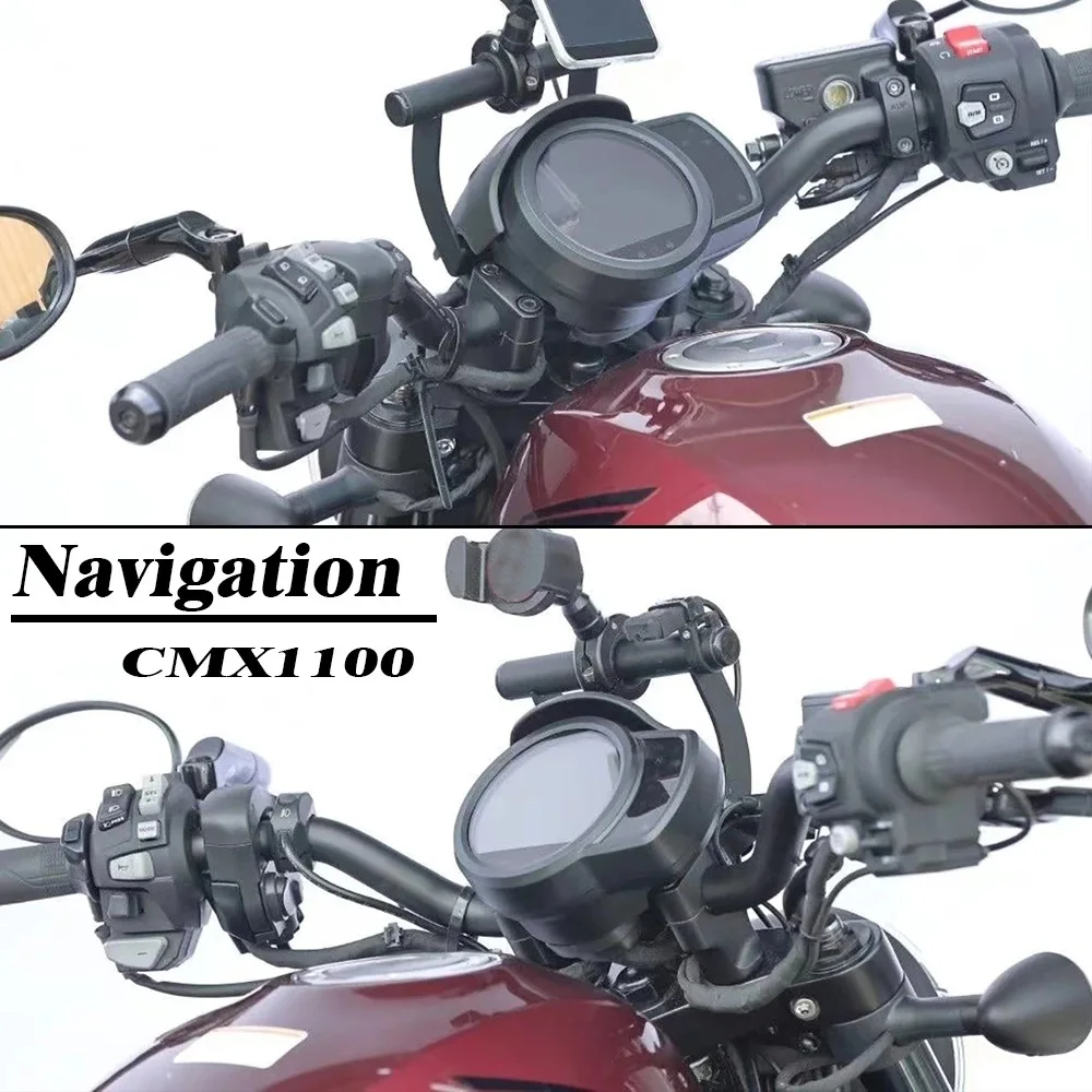 

Кронштейн для GPS-навигатора для HONDA Rebel 1100 CMX1100 Rebel 1100 cm1100 2021 2022