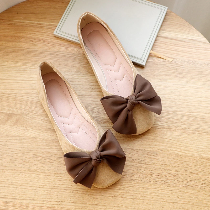 

BCEBYL New Fashion Women's Flat Casual Sneakers Elegant Bow Loafers Zapatos De Mujer Chaussure Femme Womens Shoes