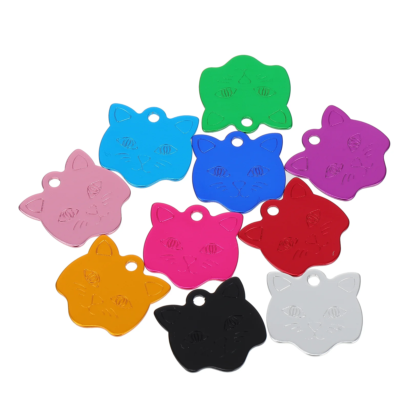 

Tag Pet Tags Dog Cat Id Head Collar Hanging Name Personalized Pendant Address Custom Puppy Identity Cartoon Boards Metal