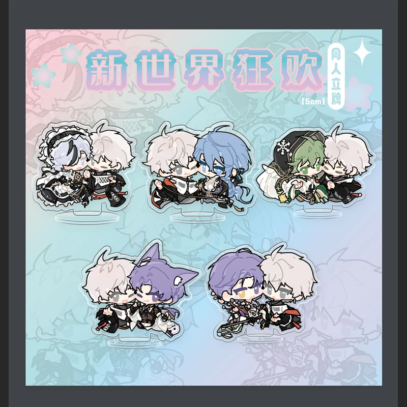 

Anime Stand NU：Carnival Edmond Olivine Kuya Acrylic Figure Display Desktop Decoration