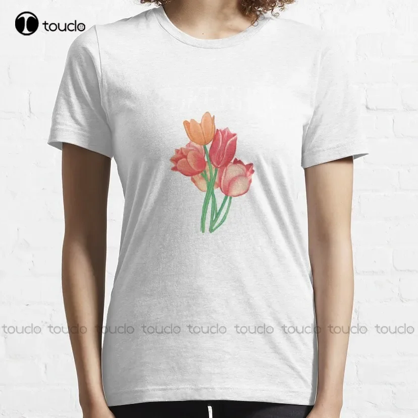 Keukenhof Нидерланды Фестиваль тюльпанов Классическая футболка Хэллоуин Рубашки для