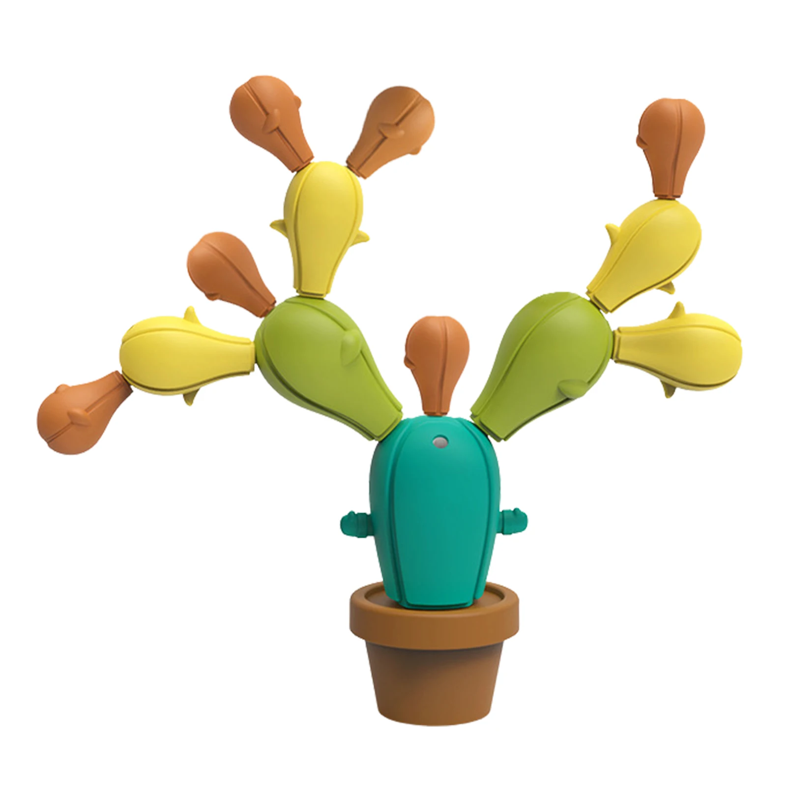 

Balancing Cactus Stacking Toy Build And Stack Cactus Blocks Fun Sorting Stacking Cactus Building Blocks 3D Puzzle STEM Learning