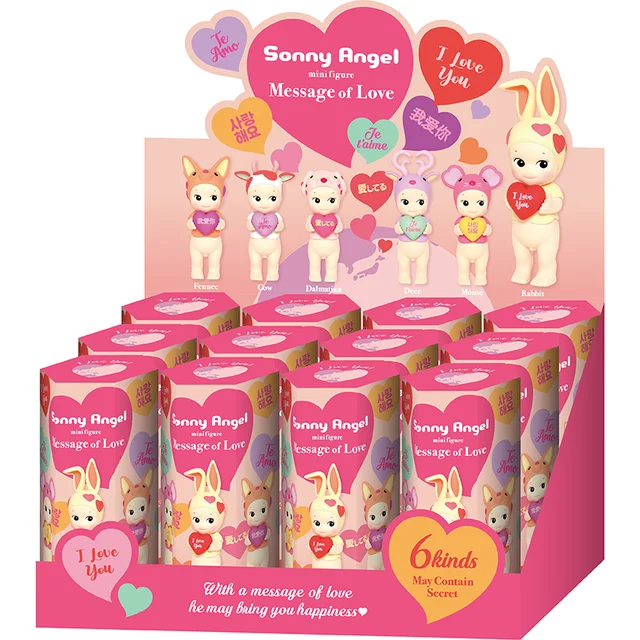 

Миниатюрная фигурка Sonny Angel из серии «сообщение о любви», игрушки, загадочная коробка, игрушки, кукла, кавайная аниме-фигурка