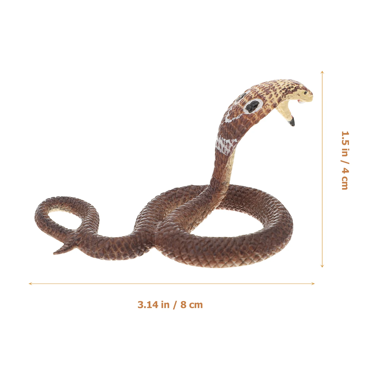 1 шт. имитация змеи пластиковая статическая модель игрушки яркая дикого