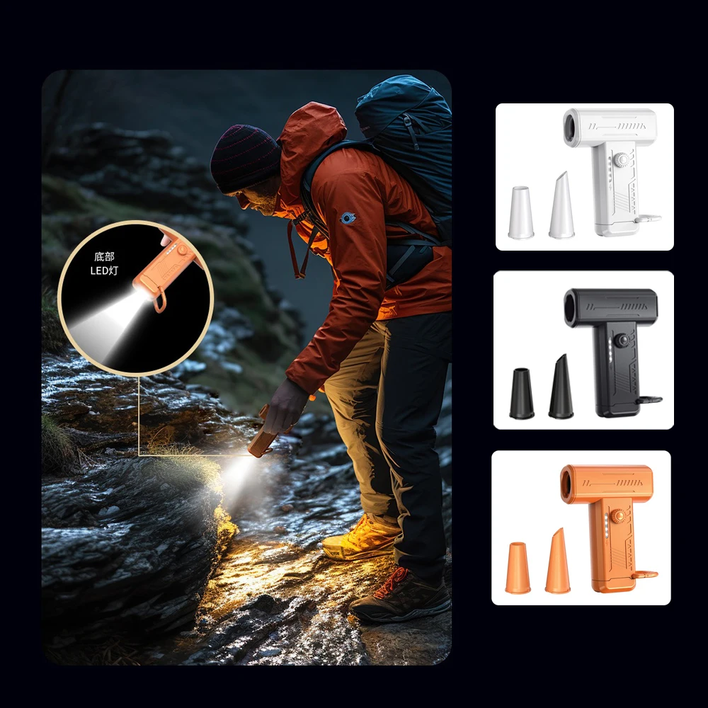 Портативный мини-вентилятор 2025