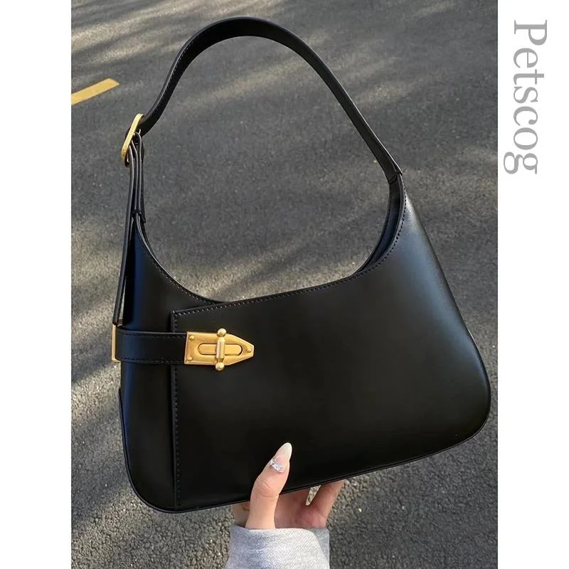 

Новые женские модные сумки винтажные однотонные Сумки из искусственной кожи на плечо повседневные женские сумки Хобо Bolso Mujer