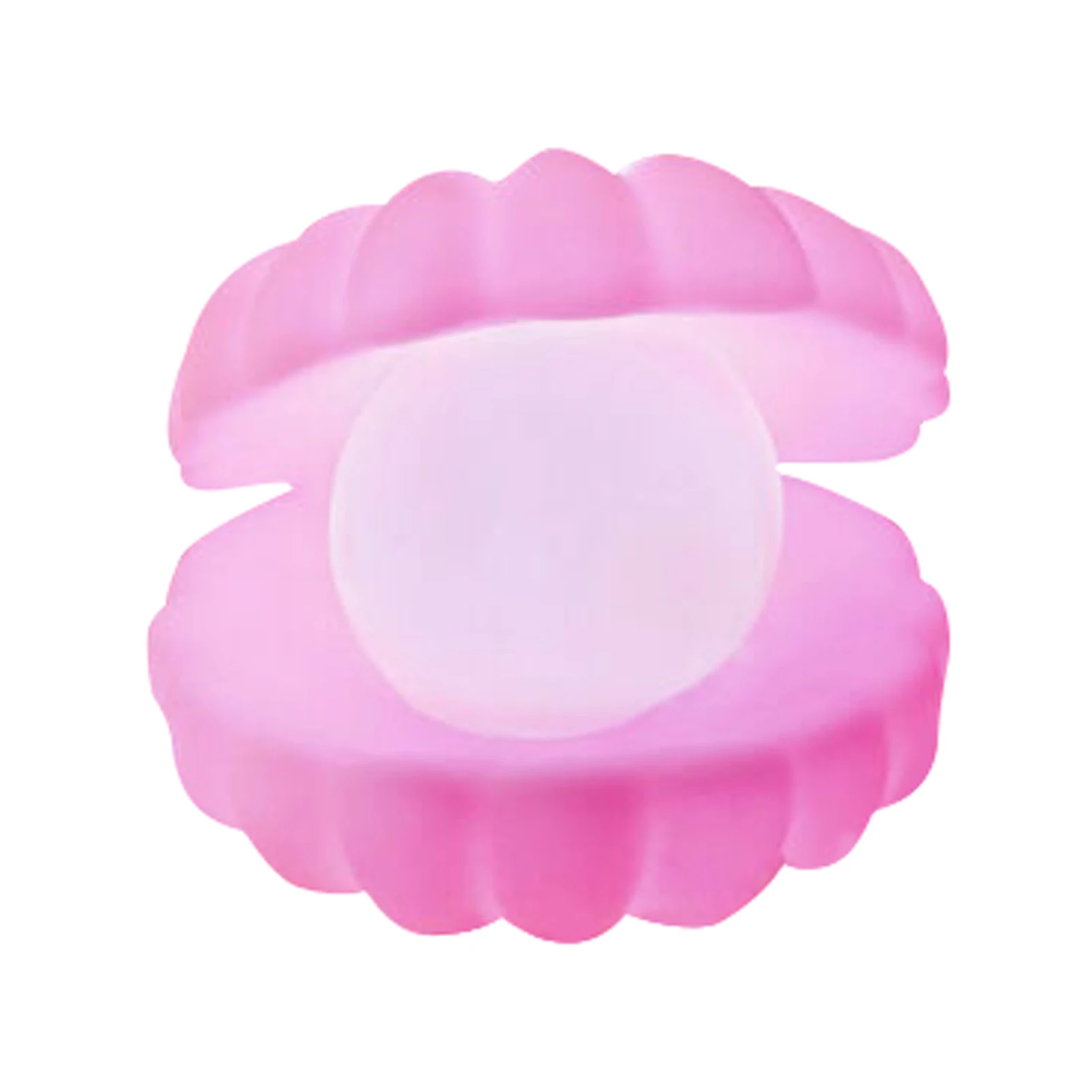 

Мини-подарок, виниловая Светодиодная лампа-ночник, прикроватная лампа с батарейным блоком, жемчужная оболочка, украшение для дома, современный Настольный однотонный