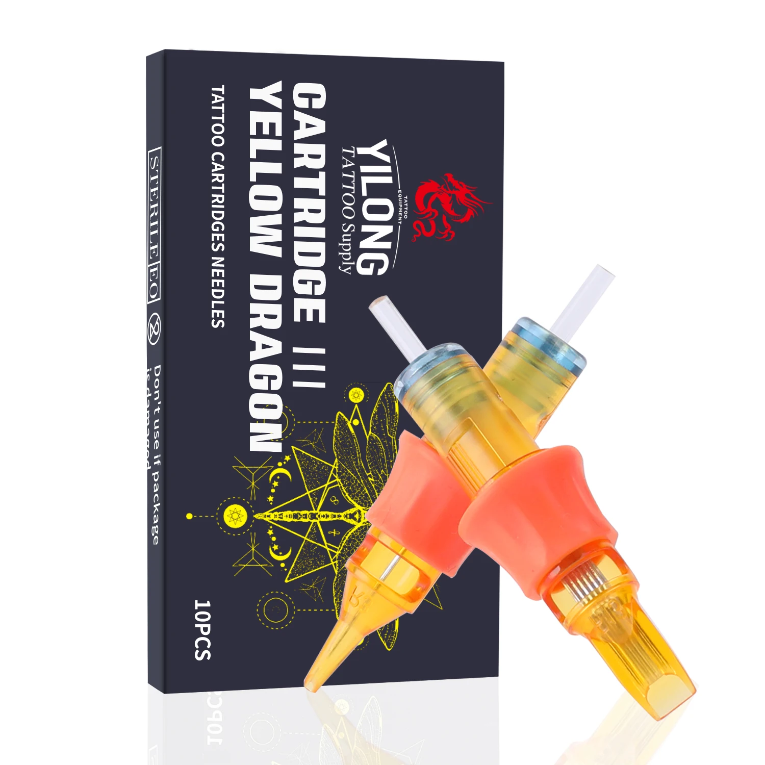 

Картридж с желтым драконом III, 10 шт.