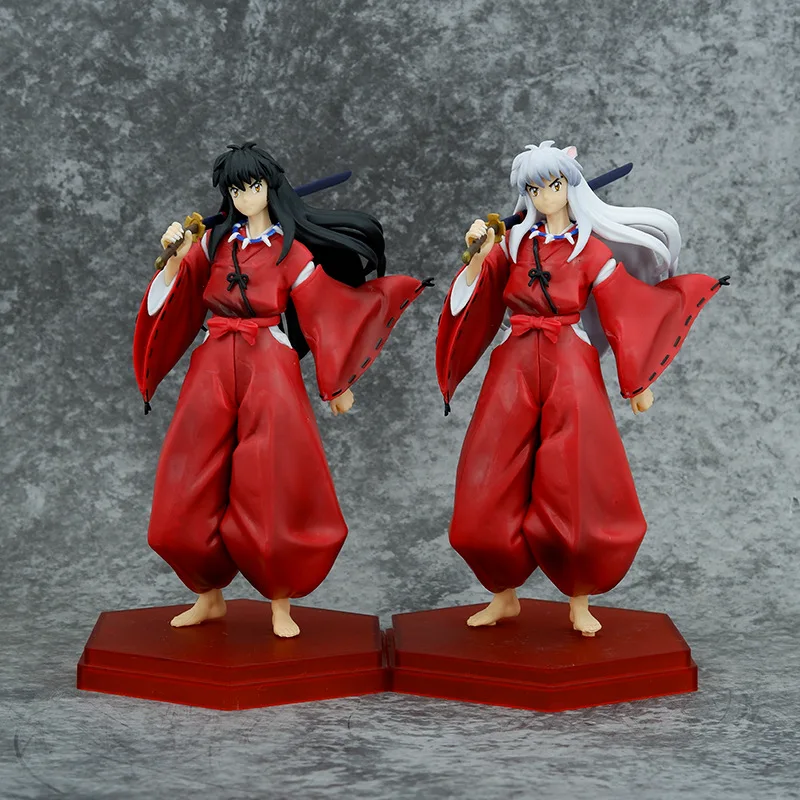 

Bandai Inuyasha Anime Action Figure Sesshomaru Doll PVC Model High Quality Collection Figurine Toys 18.5CM