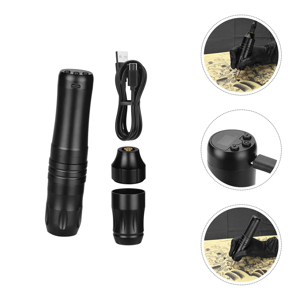 

Вращающийся инструмент, вращающаяся тату-ручка, износостойкая татуировка с USB, бытовое устройство для татуировки из алюминиевого сплава, компактная поставка