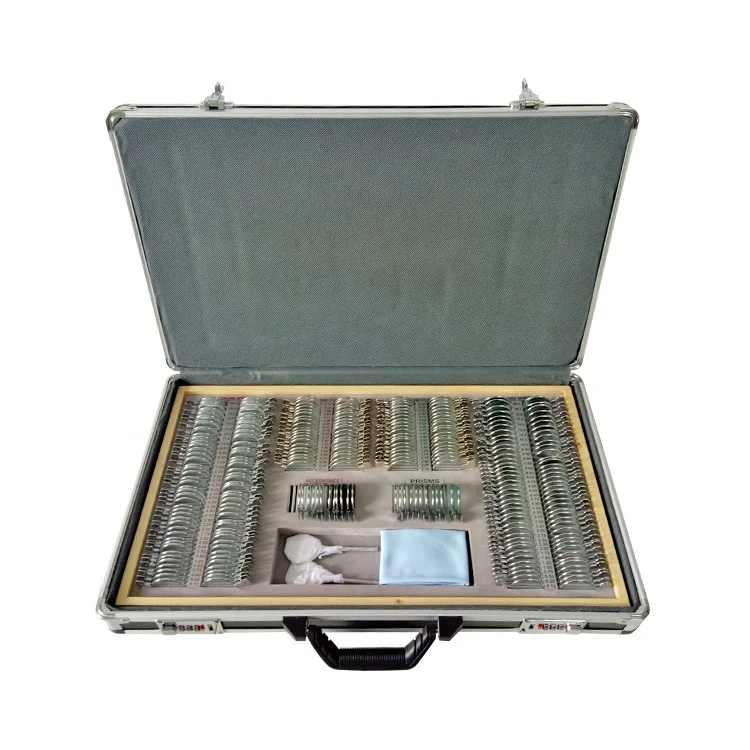 JS-22 оптометрические прогрессивные тестовые линзы набор пробных линз с