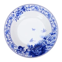 jingdezhen ceramic 6 inch 810 inch plates bone china tableware ish rice dishes blue and white porcelain household dinner plate