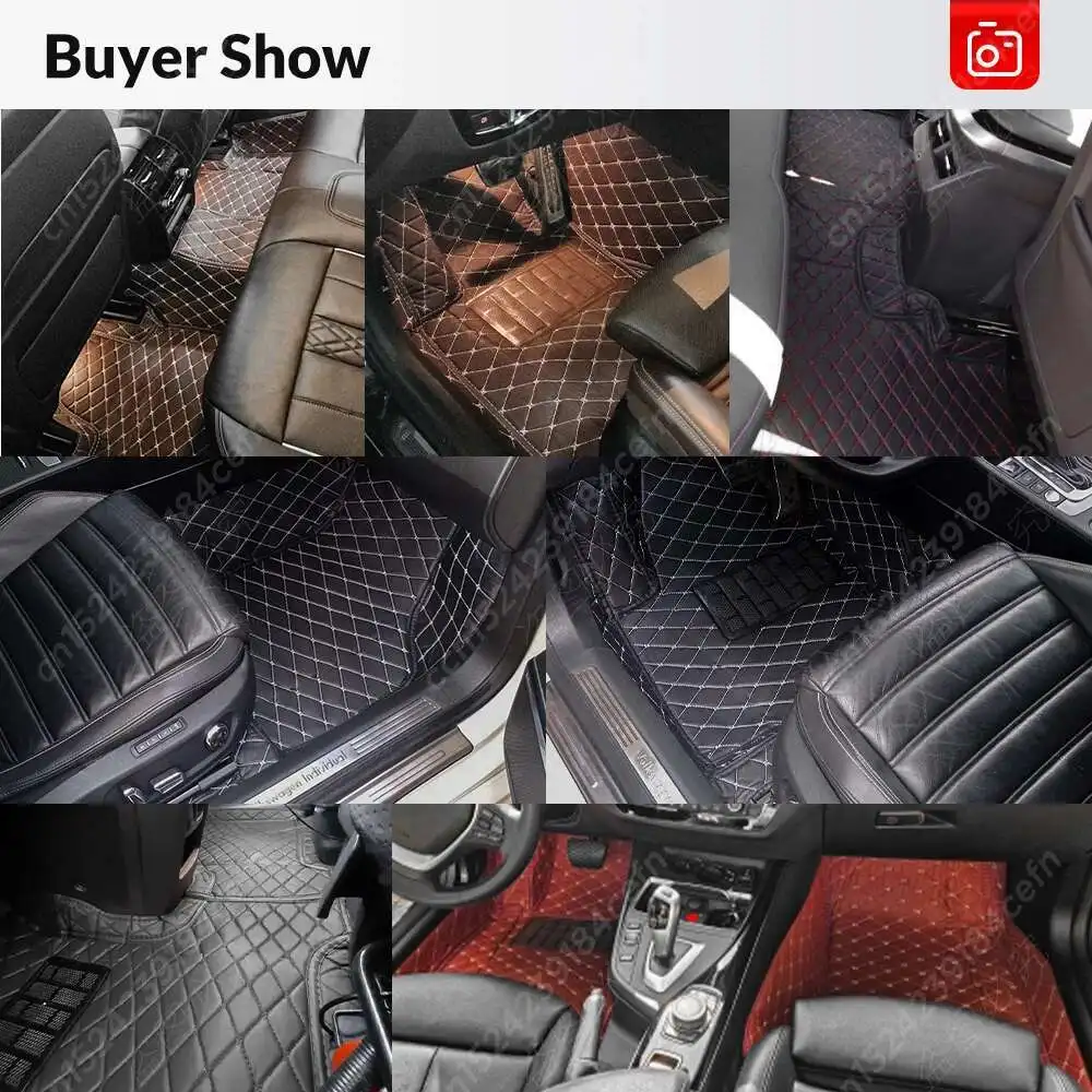 Фото Для Ford Ranger Raptor 2018–2022: Водонепроницаемые коврики для пола автомобиля и багажника, защитные накладки на пол, аксессуары для салона авто №2