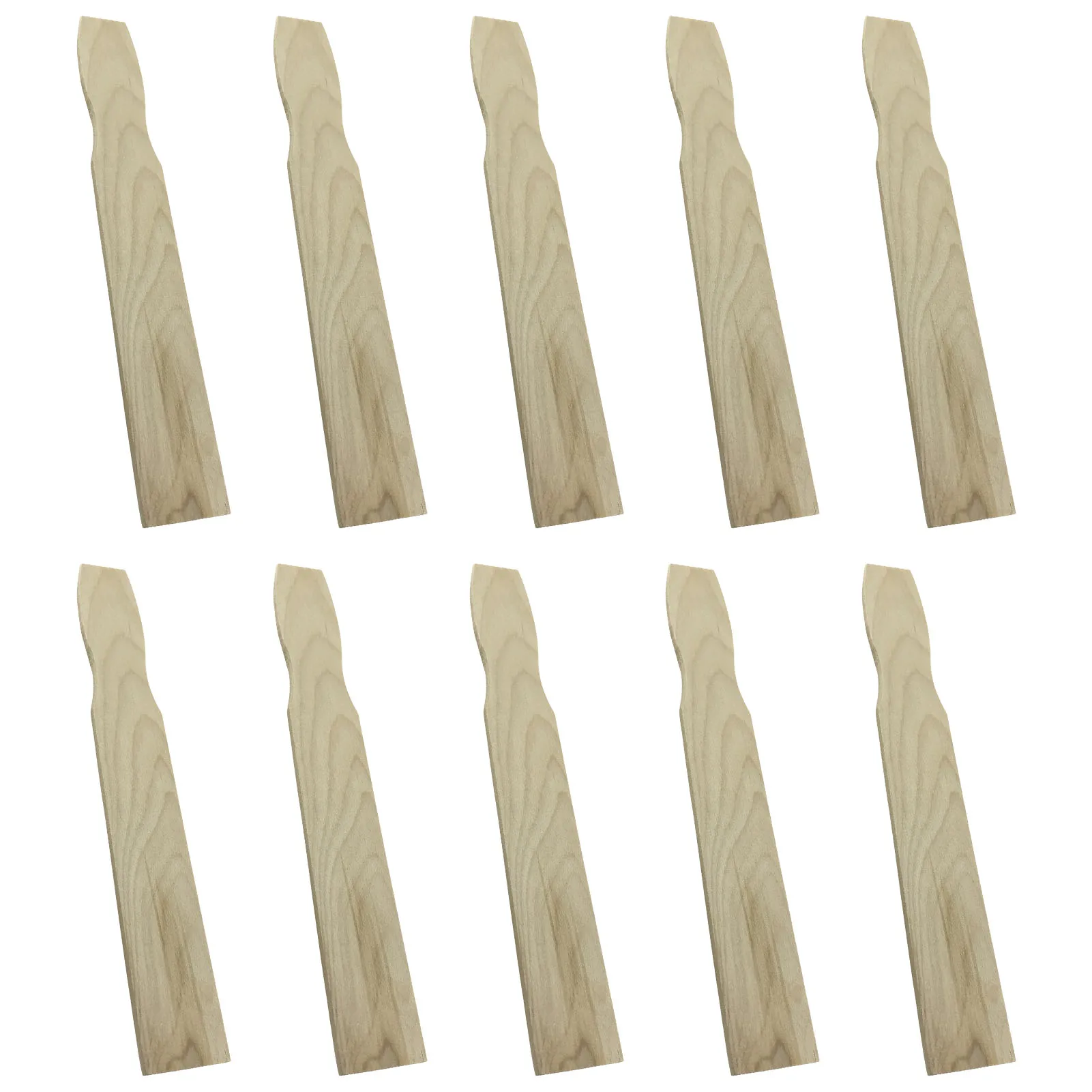 

10pcs Customers Project For Mixing Silicone Epoxy Garden Art Craft Hardwood Stirrers Resin Sturdy Library Markers Paint Sticks