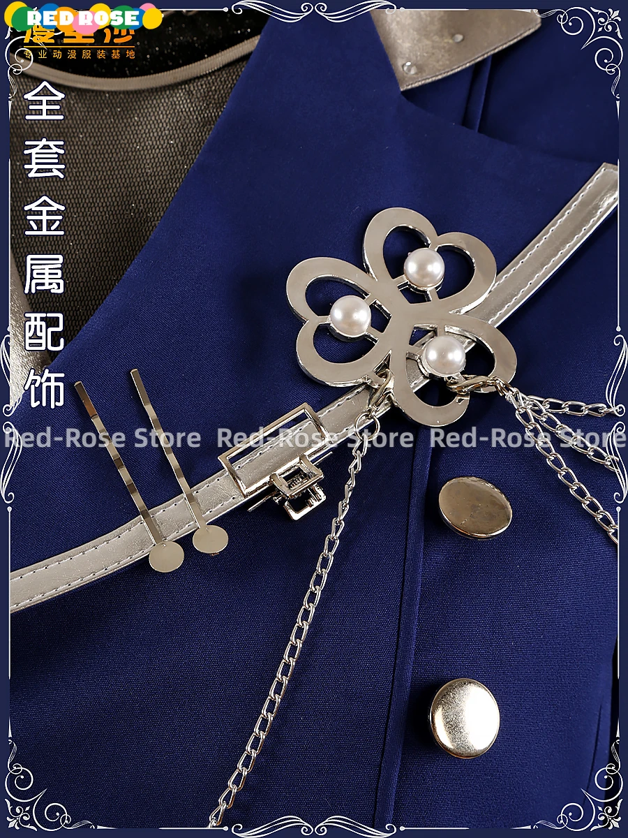 Fanan cos Новый костюм для косплея на Хэллоуин Рождество полный комплект Аниме игра