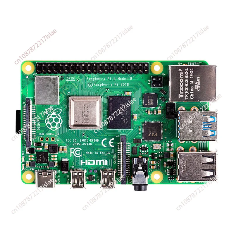 4-е поколение 3-го поколения B Raspberry Pi Модель 3B + Встроенный 3B/3B +/4B
