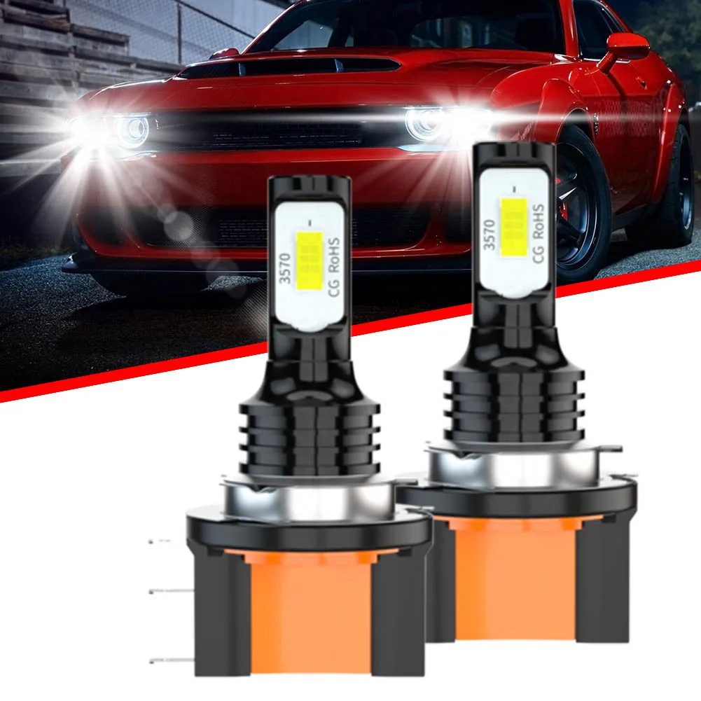 

For Mercedes CLA250 CLA45 AMG 2014-2016 LED Headlight Bulbs 6000K 7600LM/set Brand New H15 For Mercedes CLA250 CLA45 AMG
