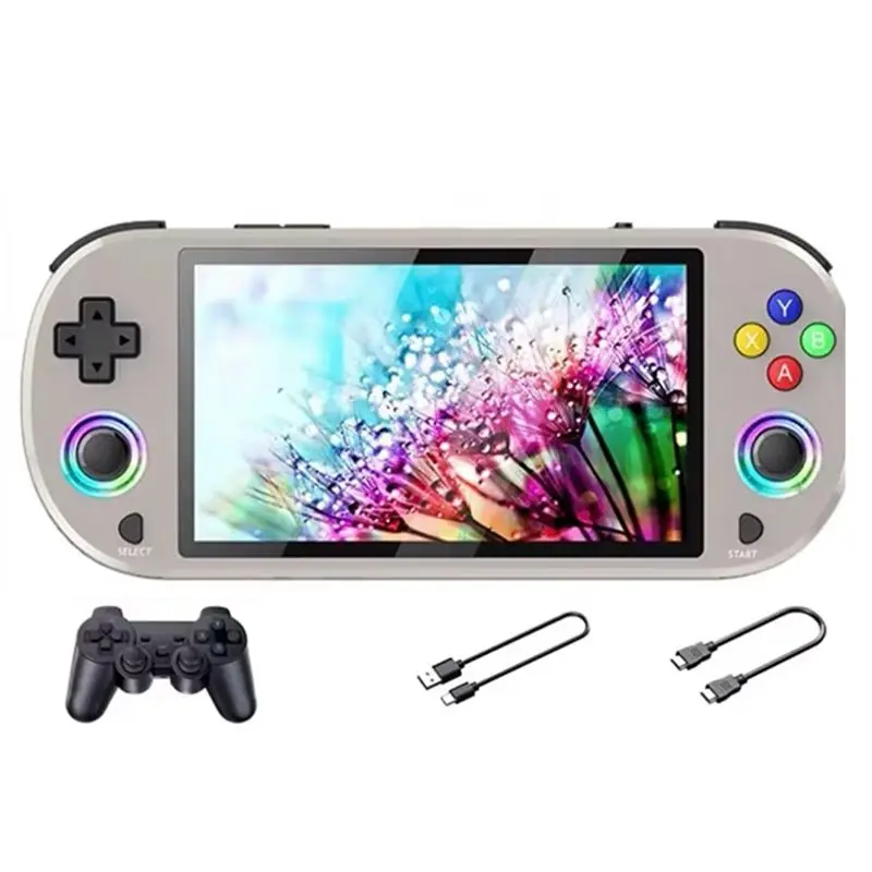 Фото Игровая консоль Well Made-M22 Pro Retro с 128 ГБ памяти, 5,0-дюймовым IPS-дисплеем, RGB LED-джойстиком, поддержкой LINUX/Emelec №1