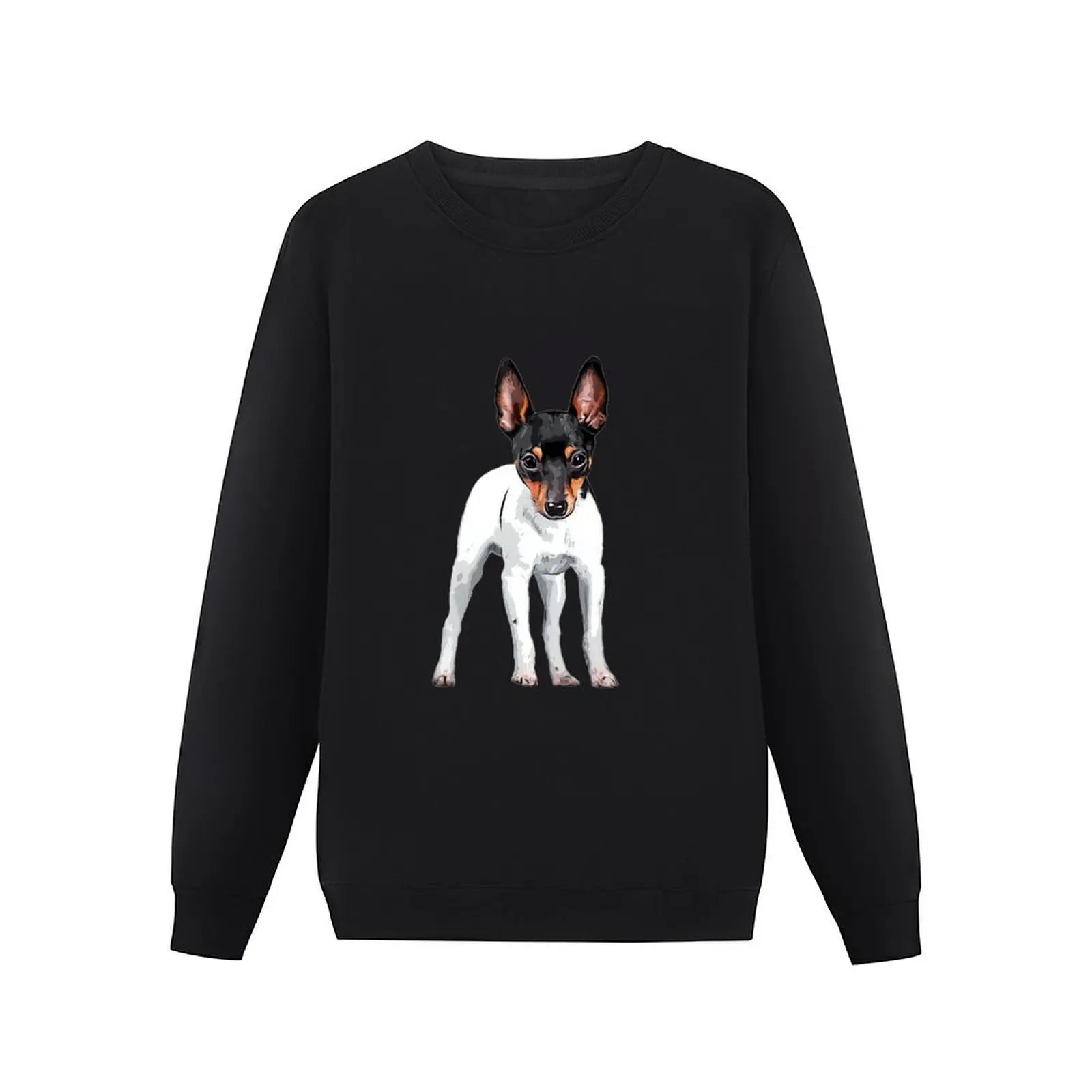 Пуловер с капюшоном Игрушечный фокстерьер мужская одежда толстовка оверсайз