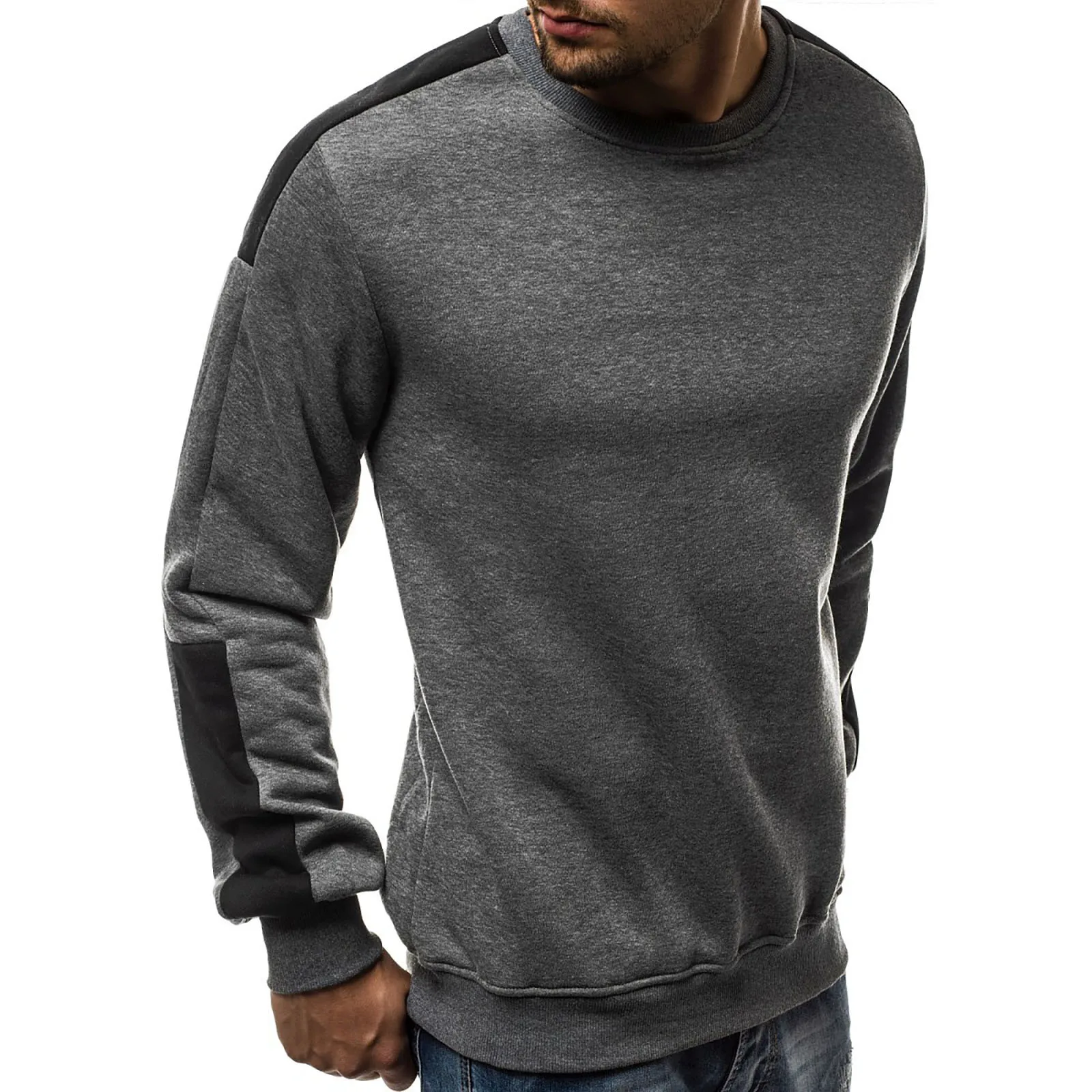 Весна-Осень 2022 мужские толстовки красная модная одежда с длинным рукавом и