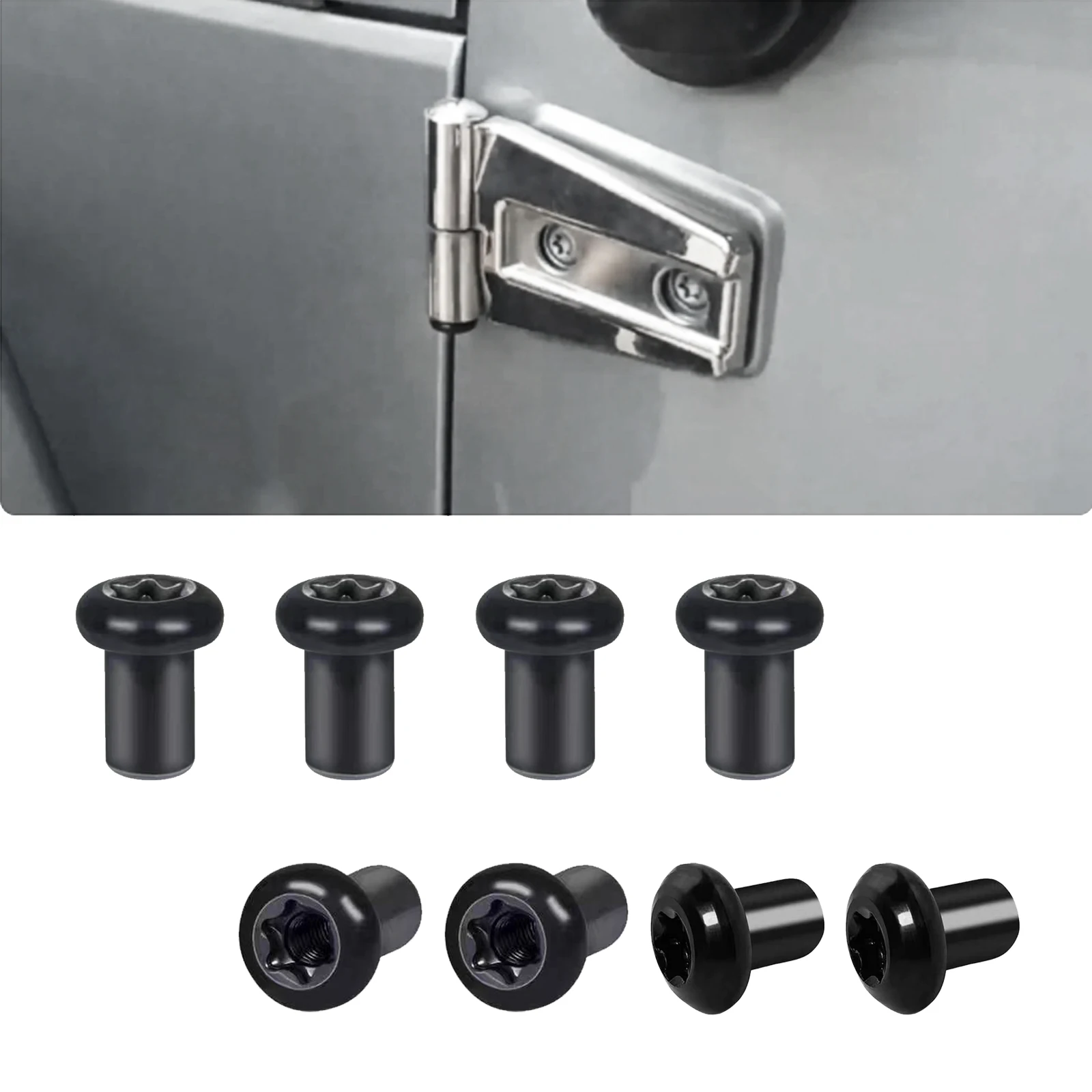 4 шт. запасные гайки для Jeep Wrangler 2007-2017 JK JKU 2/4-Door Sports Sahara Freedom Rubicon Unlimited