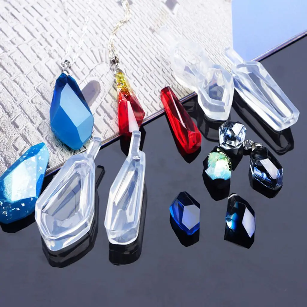 4 шт. силиконовые серьги-подвески с кабошоном в ассортименте для изготовления