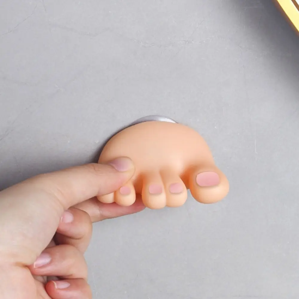 

Маленький самоклеящийся держатель для зубной щетки из ПВХ Small Foot