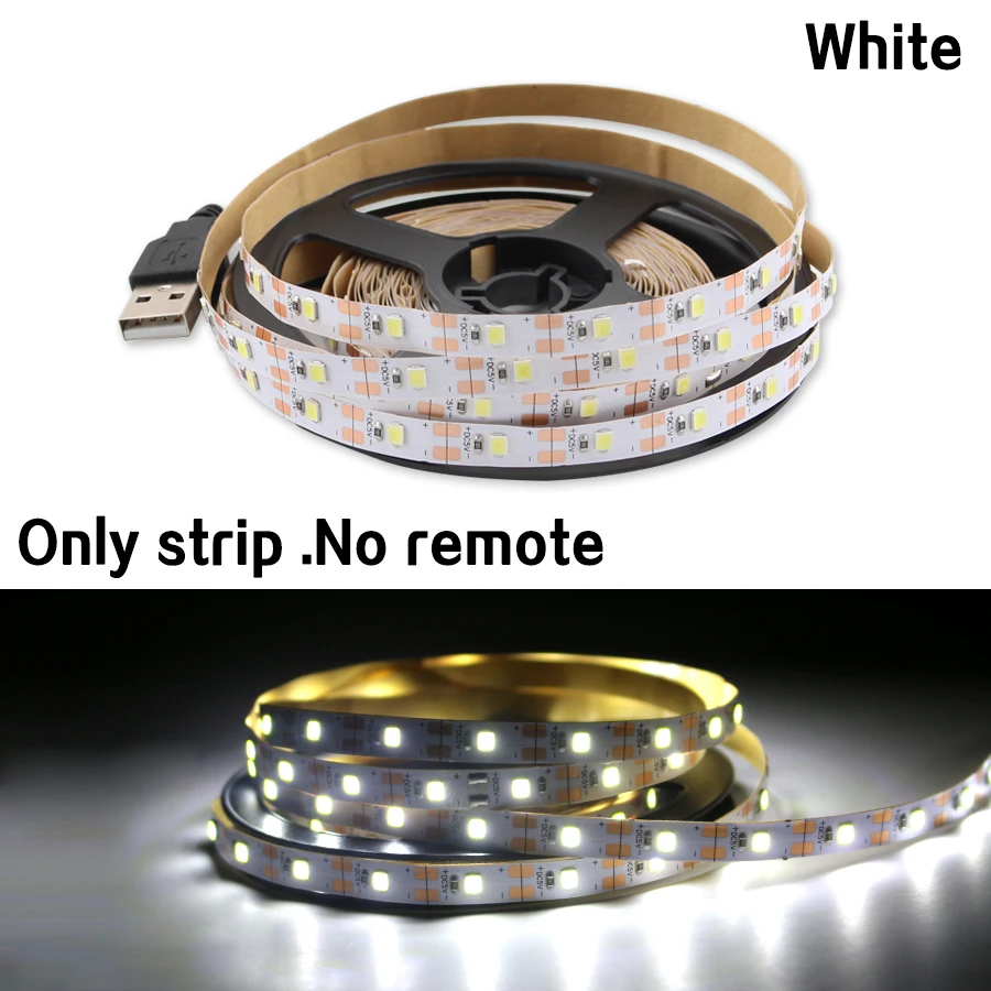 Светодиодная RGB лента с USB-разъемом не водонепроницаемая 5 В светильник для
