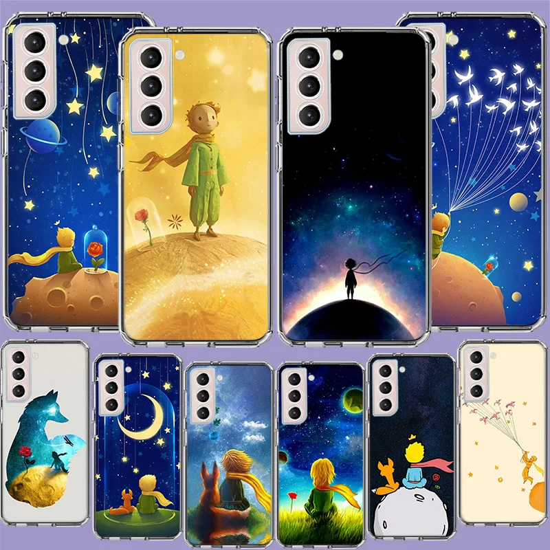 

The Little Prince Phone Case For Samsung Galaxy S23 Ultra S22+ S21 Plus S20 FE S10 Lite S10E S9 S8 S7 Edge Cover