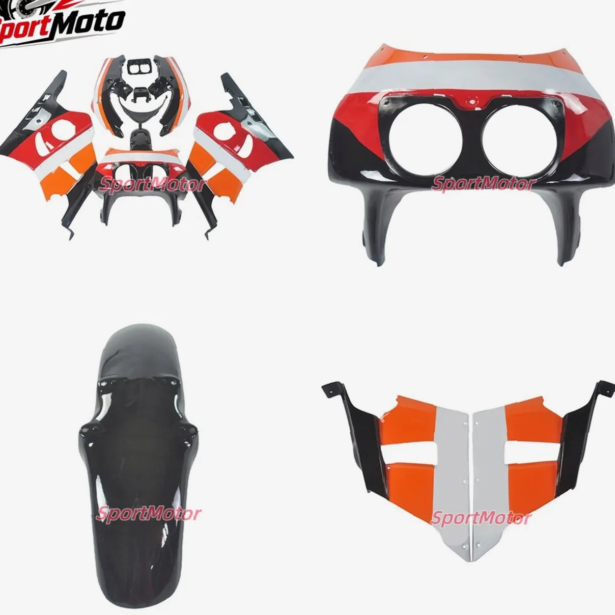Фото Мотоциклетный обвес для Honda CBR400RR NC29 1990-1999 годов выпуска, комплект панелей кузова, CBR 400 RR, CBR400 RR NC 29 №1