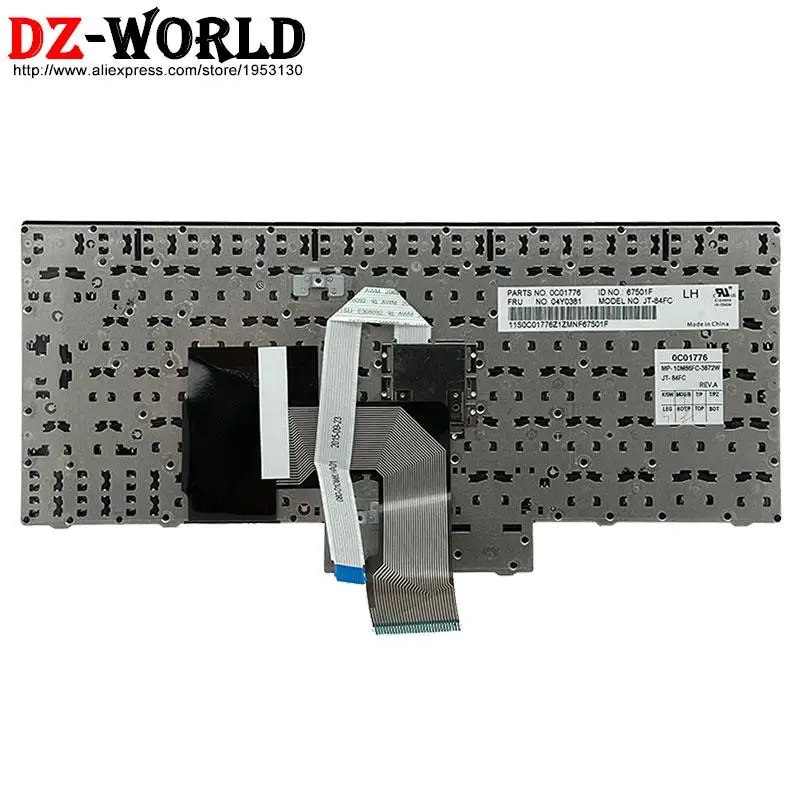 Фото Клавиатура BE Бельгийская для ноутбука Lenovo Thinkpad X131e X140e 04Y0380 04Y0381 04Y0385 04Y0348 04Y0344 №4