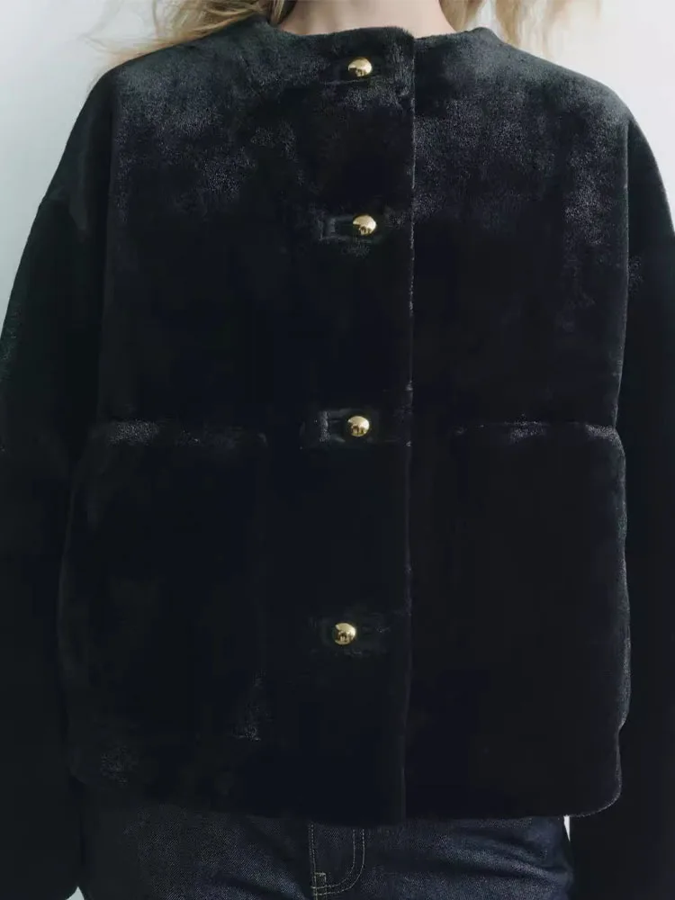 Осень-зима 2024 новые поступления женская высококачественная куртка из