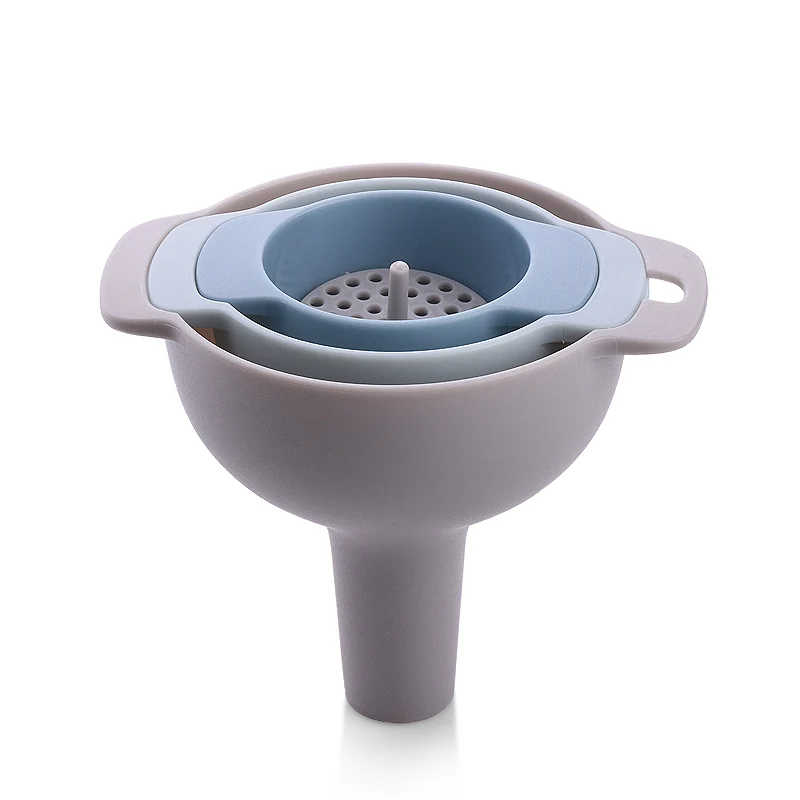 

4 шт./набор, многофункциональная Воронка для уксуса с фильтром