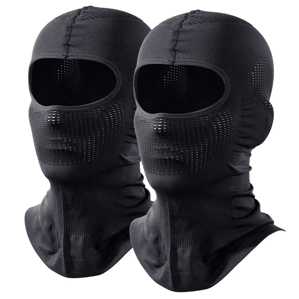 

Комплект Из 2 Дышащих Балаклав Для Мотоциклистов, Полнолицевая Маска