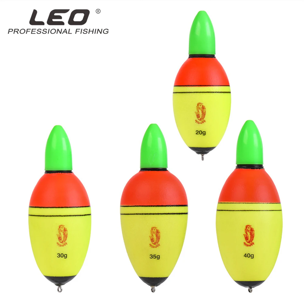 

2023 Floating 20g 30g 35g 40g LED Electronic Light Fishing Float Saltwater Plastic Luminous Night Bobber Buoys Fishing Float