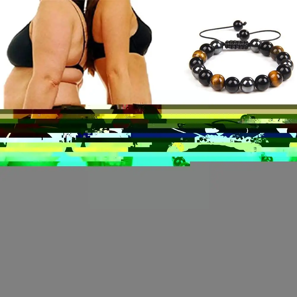 Браслеты из натурального черного обсидиана гематита тигровый глаз бусины