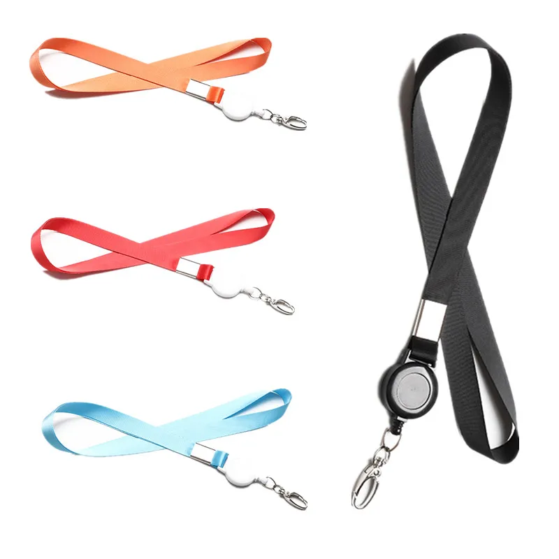 1pc Nurse Staff Work Card Lanyard with Retractable Badge Ree